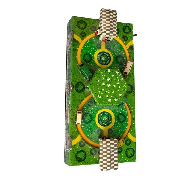 Abtotpacca Windup Tin Mechanical Toy Green USSR Lithograph 1950s - Picture 5 of 9